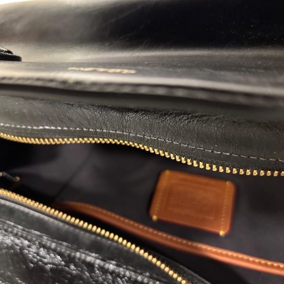 Coach Empire Carryall Handbag 34 Black #CAM03 - Very Gently Used - Picture 8 of 10